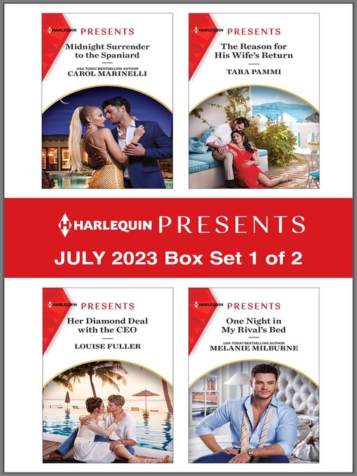 Title details for Harlequin Presents July 2023--Box Set 1 of 2 by Carol Marinelli - Wait list